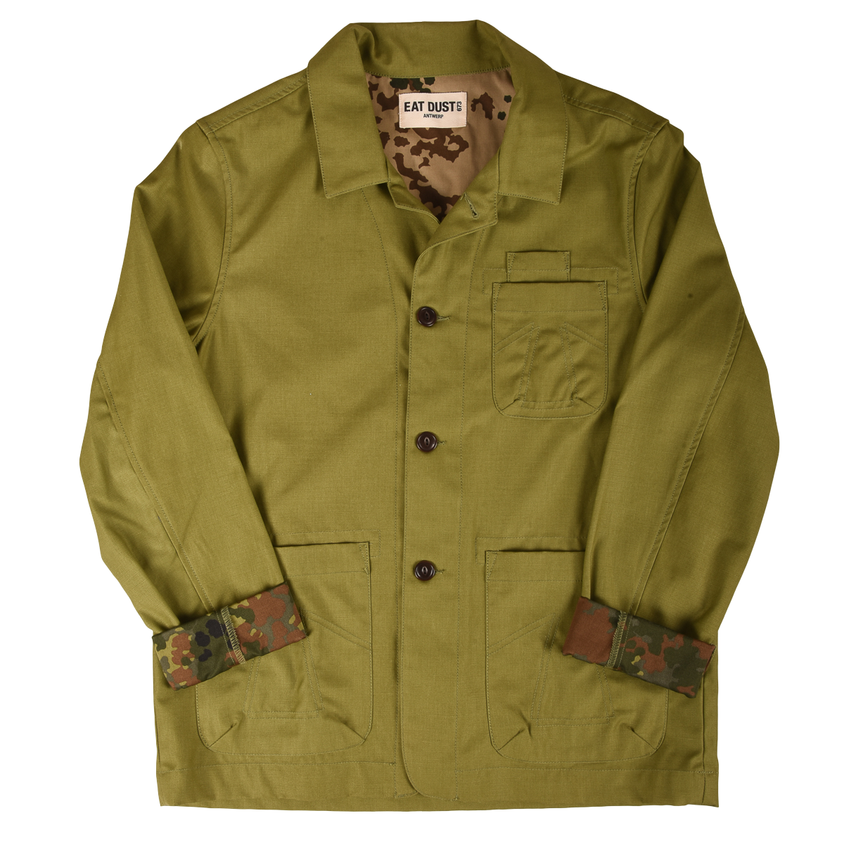 Eat Dust Green Chore Jacket