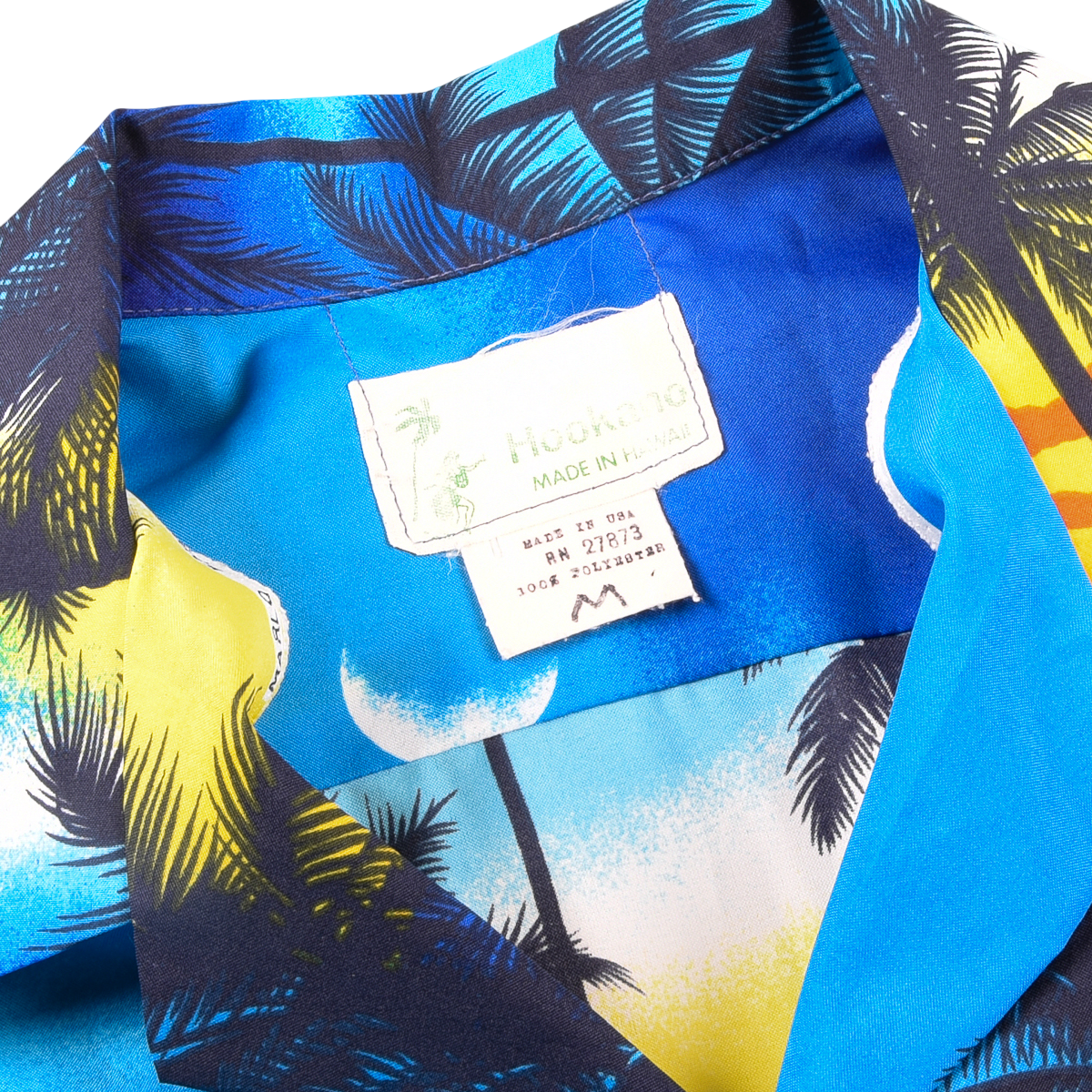 Vintage Hookano Hawaiian Shirt 'Island' Shirt Made in Hawaii