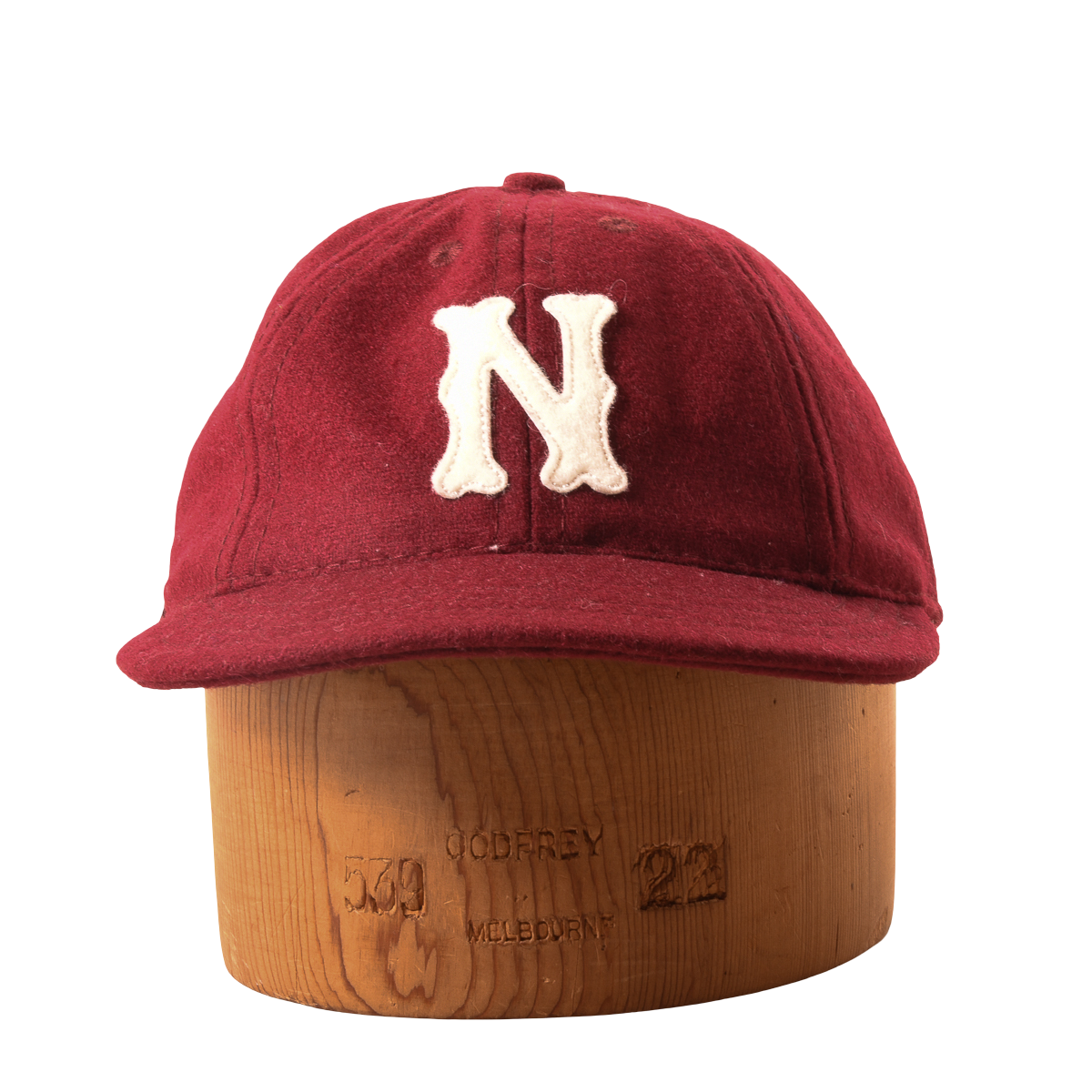 Namiman x Ebbets Field Wool Cap Burgandy