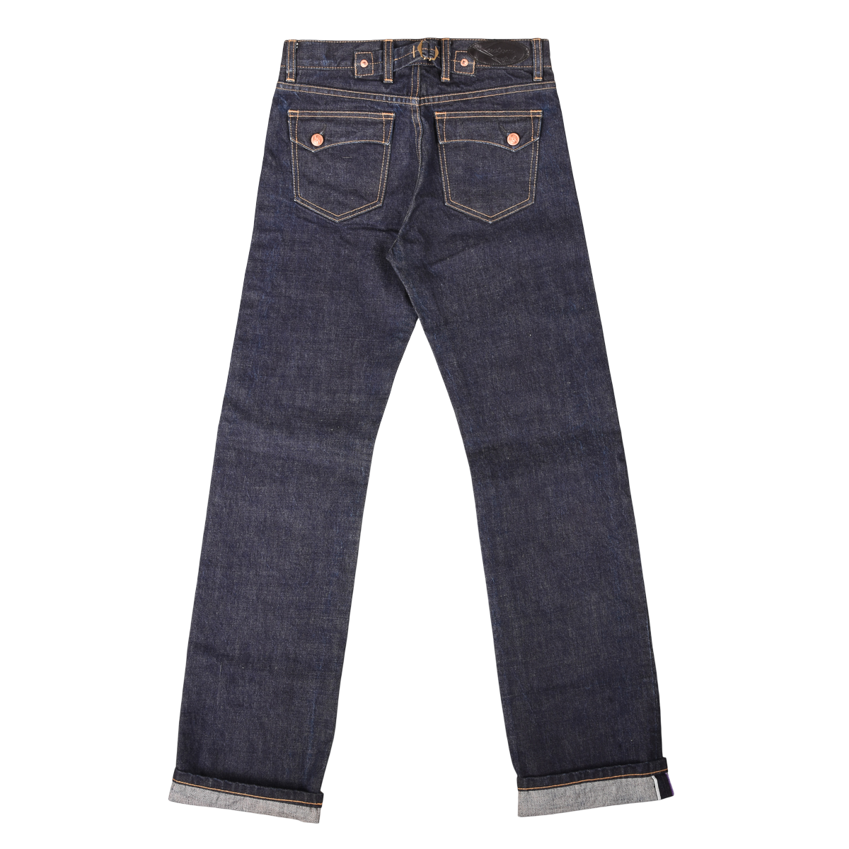 Womens Japanese Selvedge Buckle Back Deadstock W26