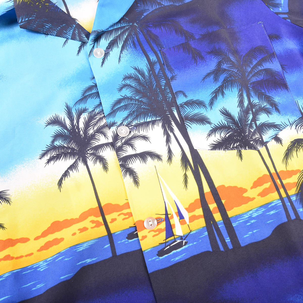 Vintage Hookano Hawaiian Shirt 'Island' Shirt Made in Hawaii