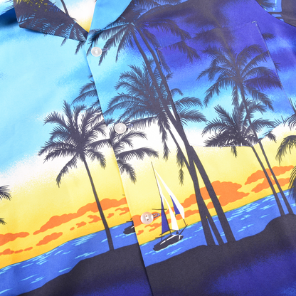 Vintage Hookano Hawaiian Shirt 'Island' Shirt Made in Hawaii