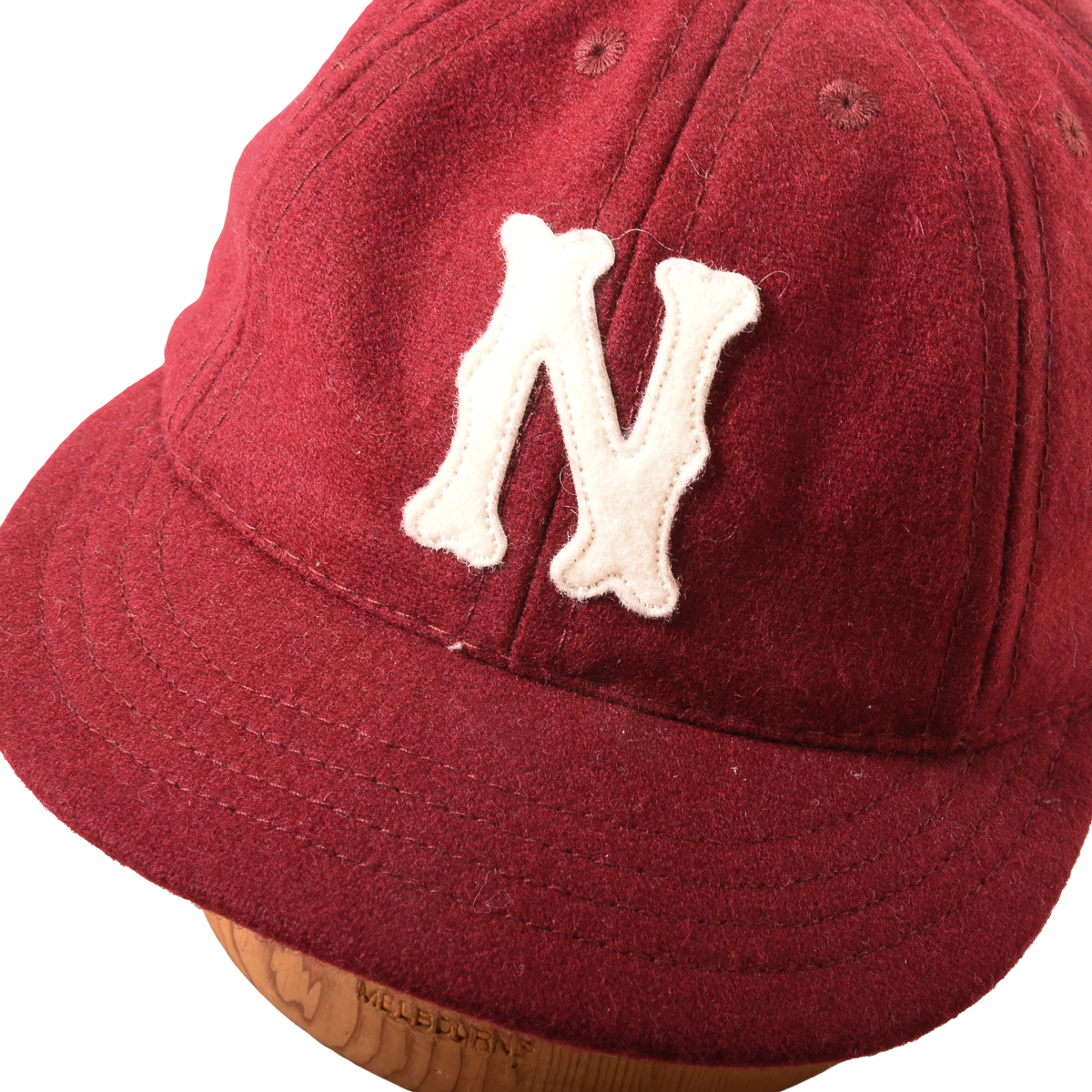 Namiman x Ebbets Field Wool Cap Burgandy