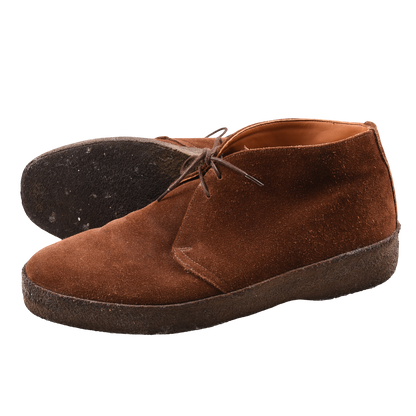 Sanders Suede Chukka Made In Uk Snuff Suede
