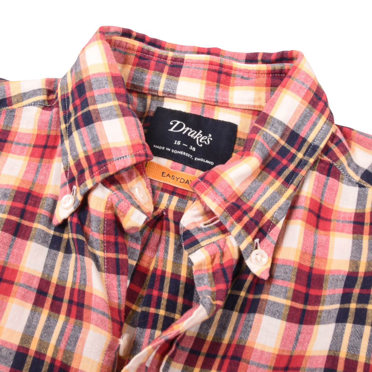 Drakes 'EASYDAY' Check Shirt