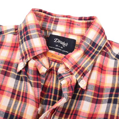 Drakes 'EASYDAY' Check Shirt