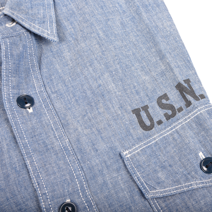 Real McCoys USN Chambray Shirt