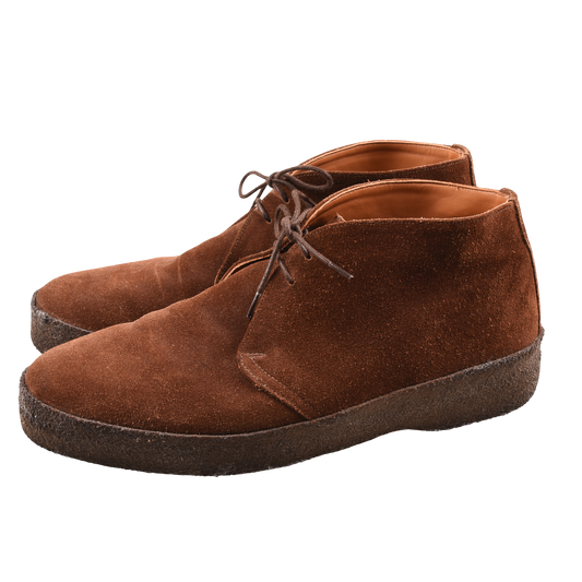 Sanders Suede Chukka Made In Uk Snuff Suede