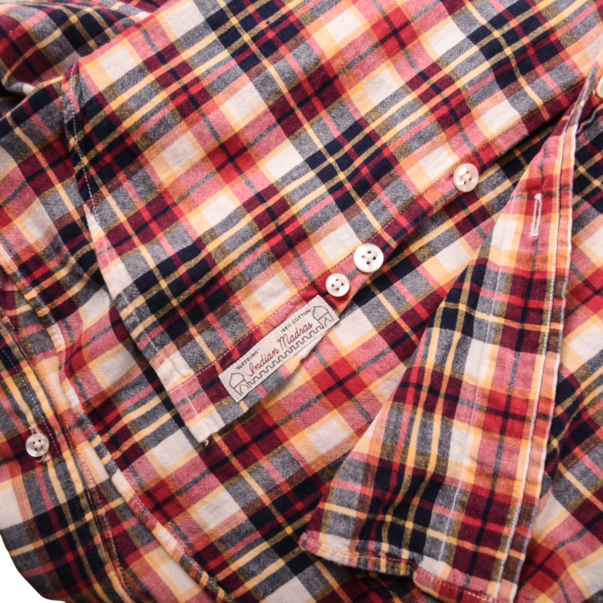 Drakes 'EASYDAY' Check Shirt