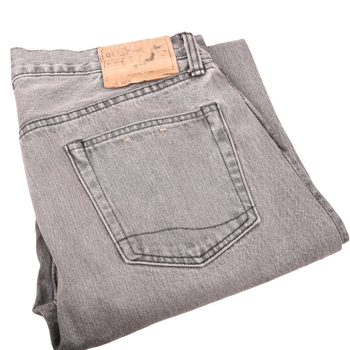 Orslow Denim 107 'Ivy Fit' Black Stone