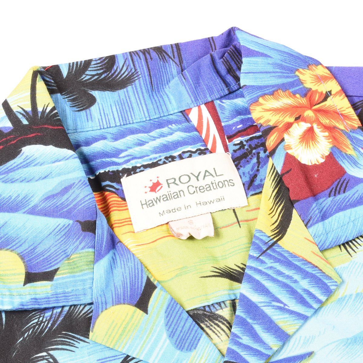 Vintage Royal Creations Hawaiian 'Aloha' Shirt Made in Hawaii