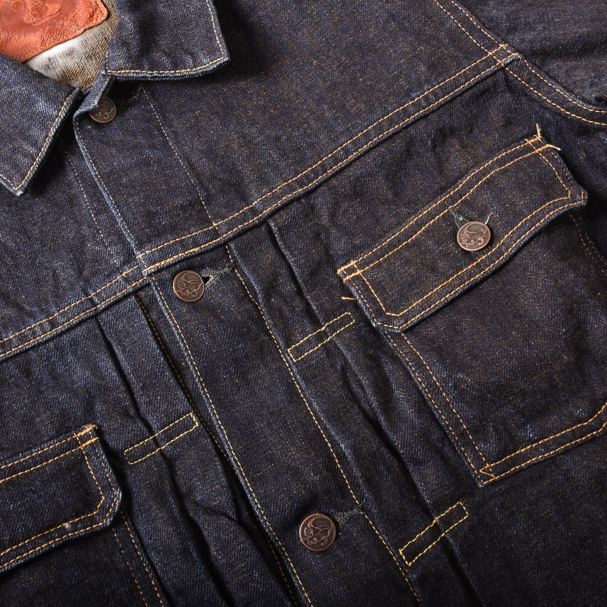 Tanuki Kakishibu Type 2 14oz Denim Jacket