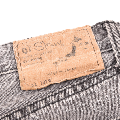 Orslow Denim 107 'Ivy Fit' Black Stone