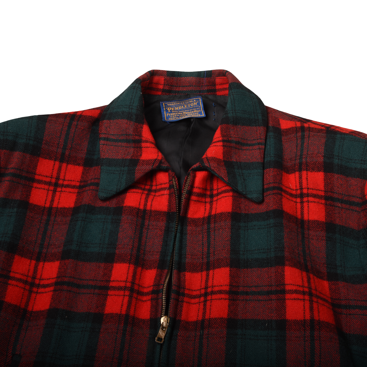 Vintage Pendleton Cropped Plaid Jacket