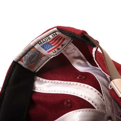 Namiman x Ebbets Field Wool Cap Burgandy