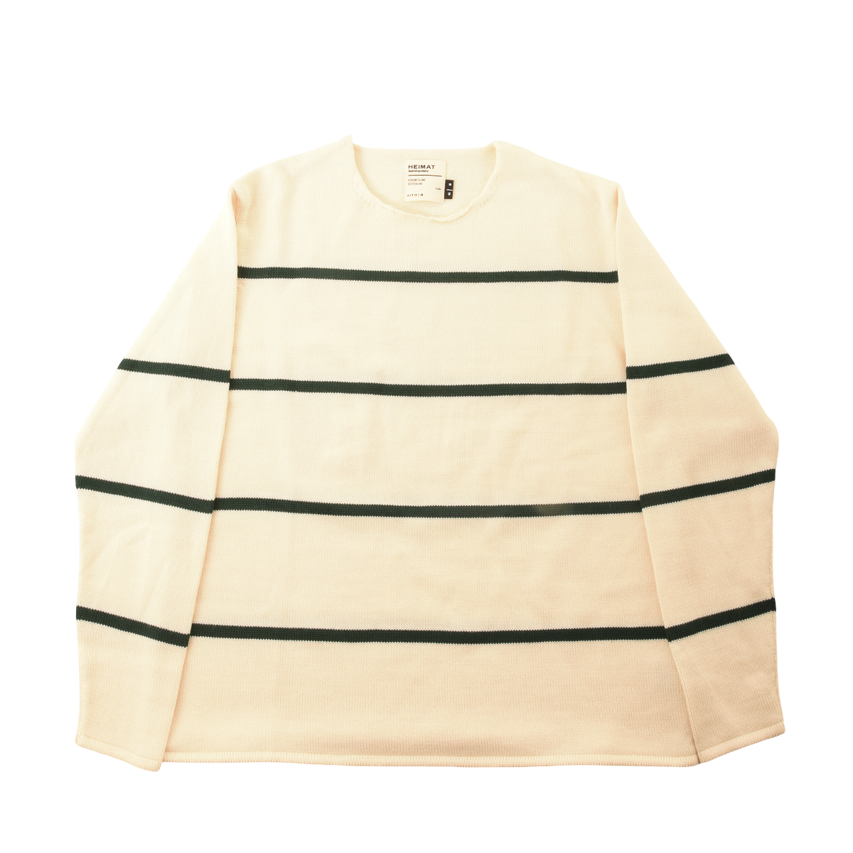 Heimat Harbour Knit Stripe Green