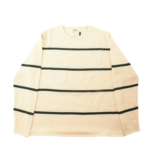 Heimat Harbour Knit Stripe Green