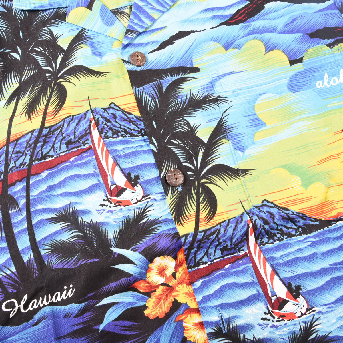 Vintage Royal Creations Hawaiian 'Aloha' Shirt Made in Hawaii