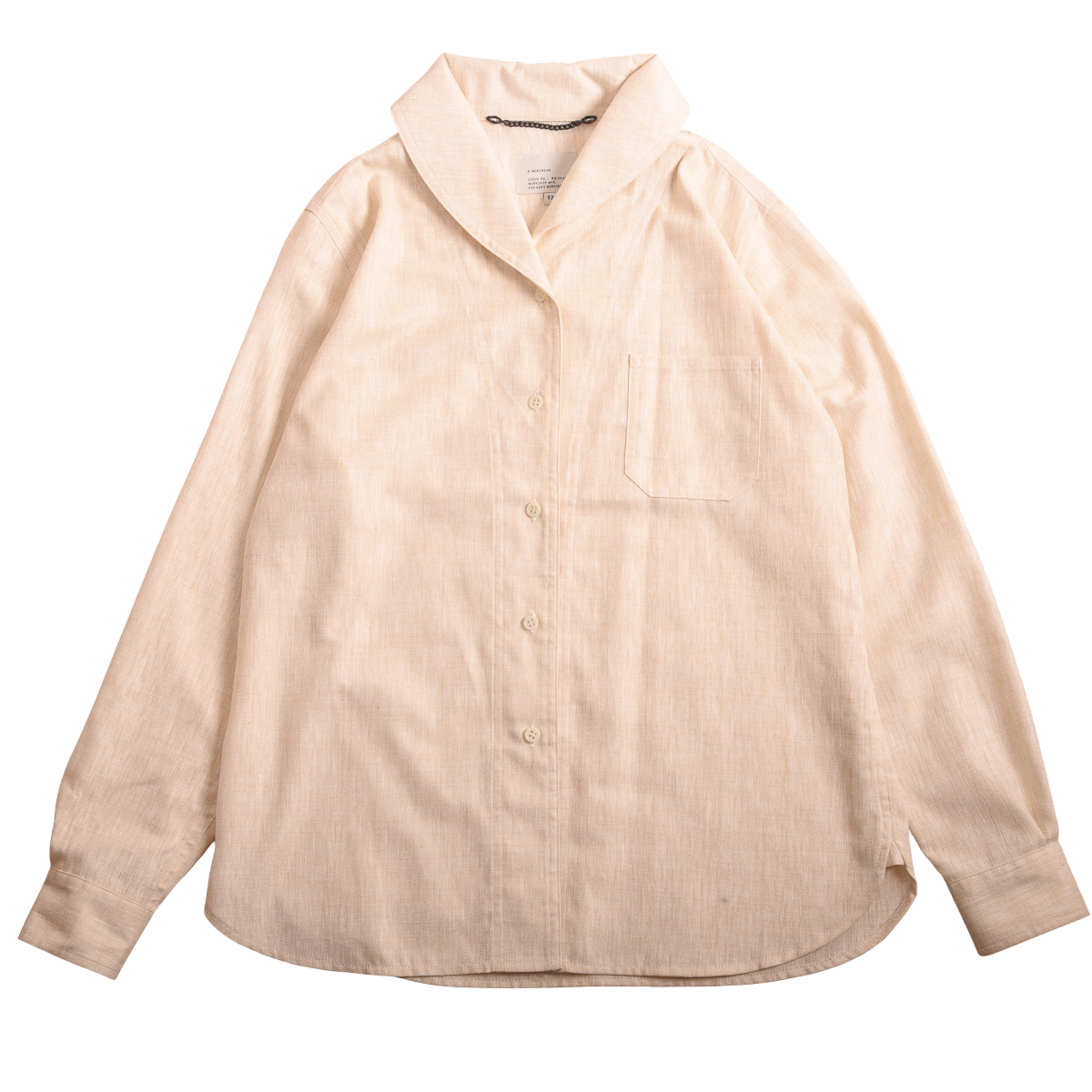 W'Menswear Slubby Cotton Shirt