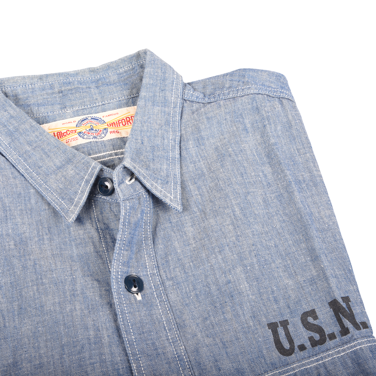 Real McCoys USN Chambray Shirt