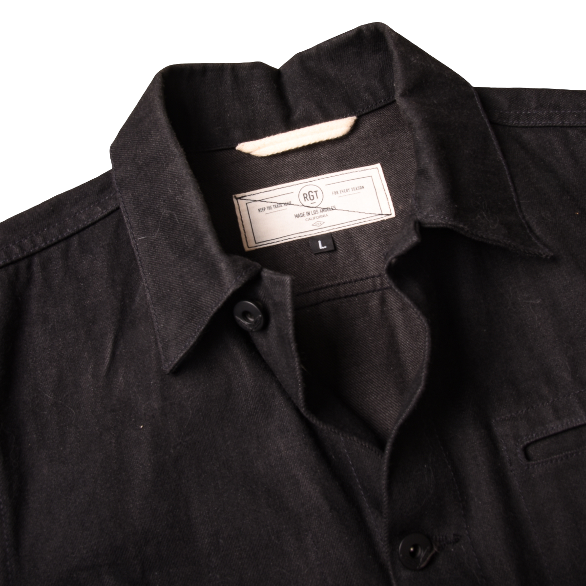 Rogue Territory Black Selvedge Denim Jacket
