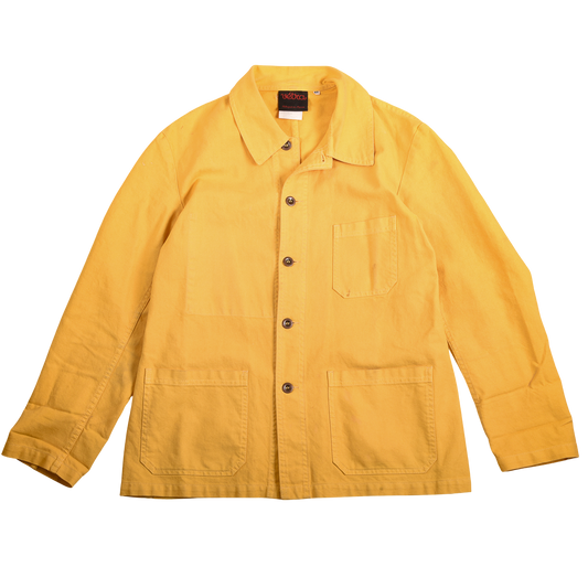 Vetra Yellow French Workwear Jacket