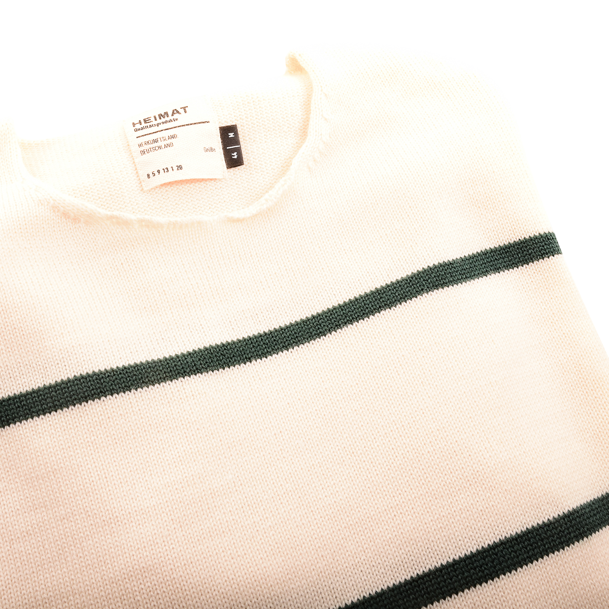 Heimat Harbour Knit Stripe Green