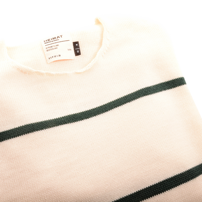 Heimat Harbour Knit Stripe Green