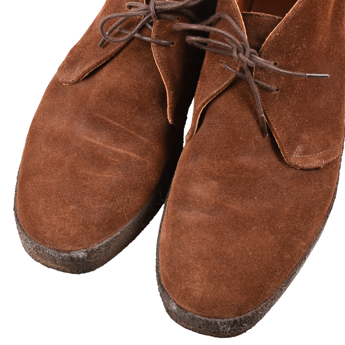 Sanders Suede Chukka Made In Uk Snuff Suede