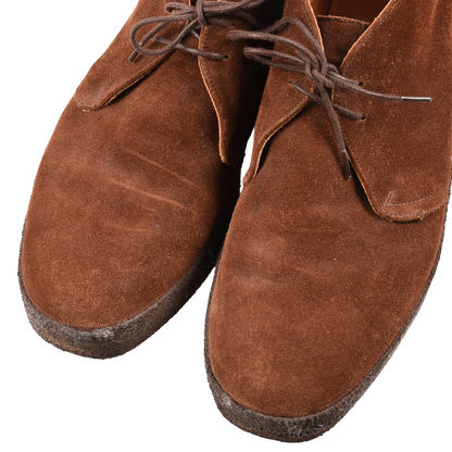 Sanders Suede Chukka Made In Uk Snuff Suede