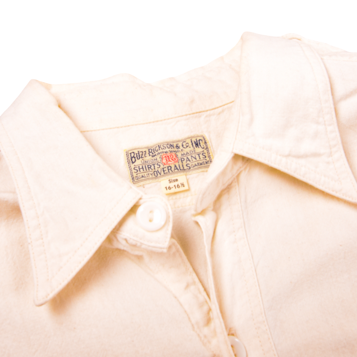 Buzz Rickson Off White Chambray
