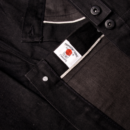 Rogue Territory Black Selvedge Denim Jacket