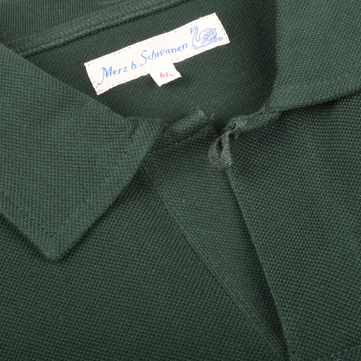 Merz b. Schwanen 2PKPL Pocket Polo Shirt Classic Green 