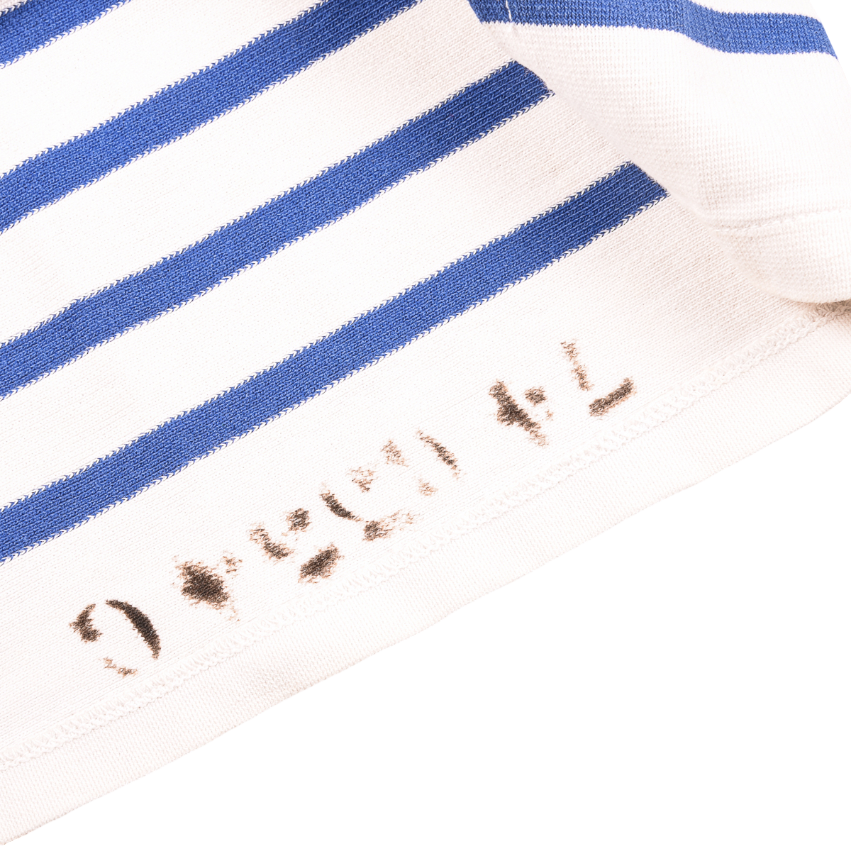 Vintage USN Deckhand Stripped Long Sleeve with Stamp