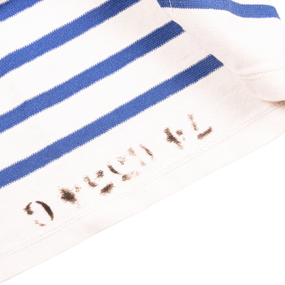 Vintage USN Deckhand Stripped Long Sleeve with Stamp