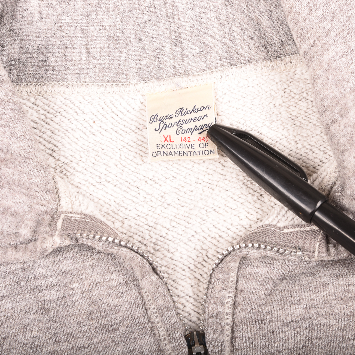 Buzz Rickson 1/4 Zip Sweatshirt