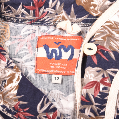 W’Menswear Japanese Tiger Design Baseball Jersey