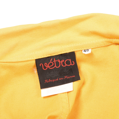 Vetra Yellow French Workwear Jacket