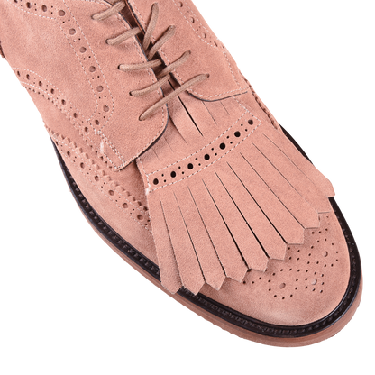 Dries Van Noten Suede Brogue With Kelty