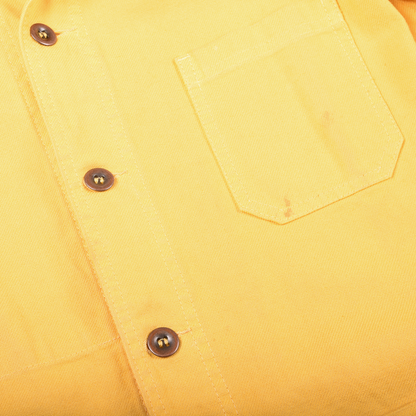 Vetra Yellow French Workwear Jacket