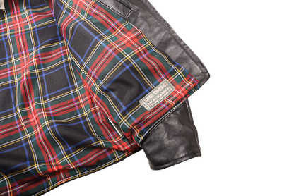 Aero '1950'S Half-Belt' Horsehide Leather Motorcycle Jacket  Made in Scotland