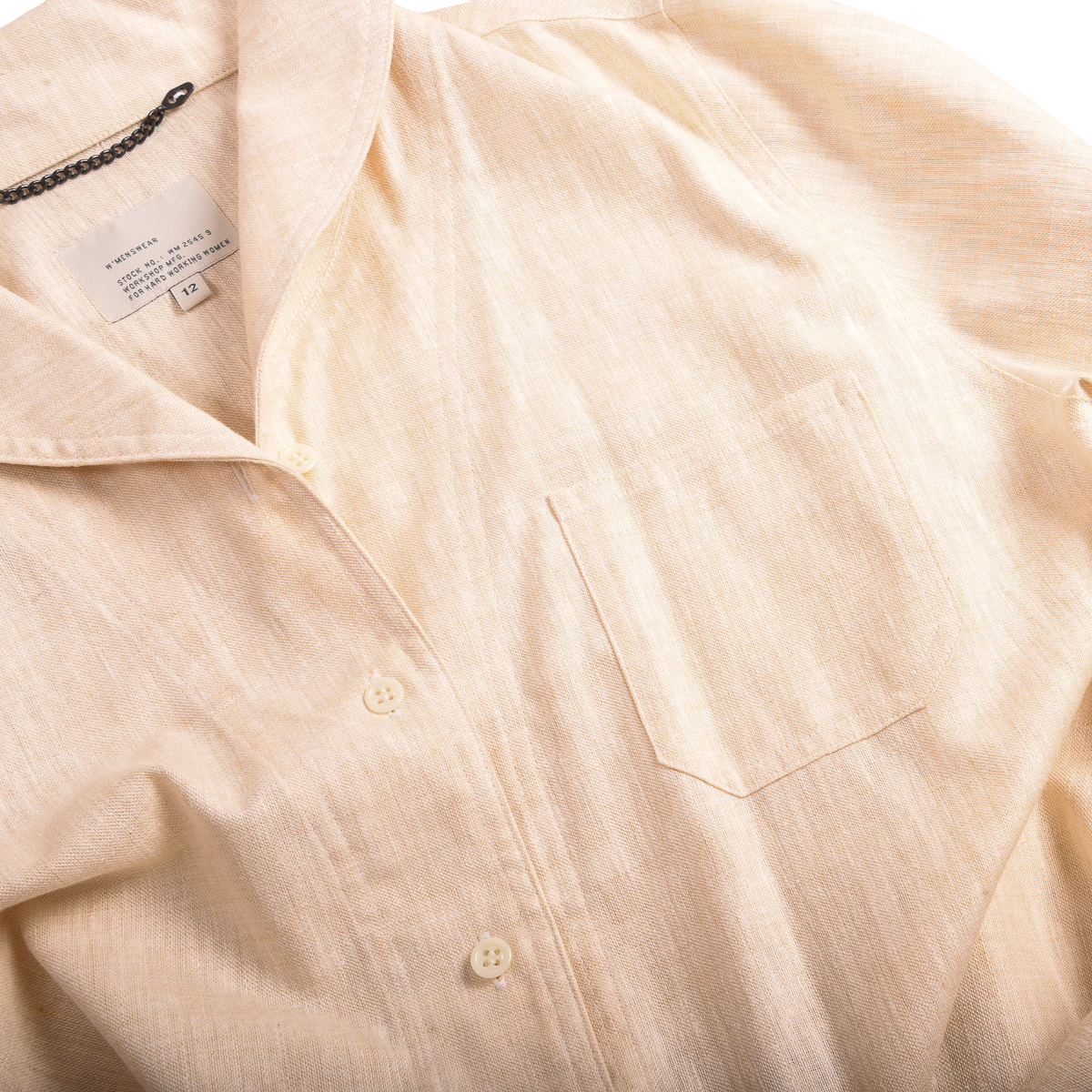 W'Menswear Slubby Cotton Shirt