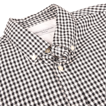 Officine Générale Checked Cotton-Blend Flannel Shirt 
