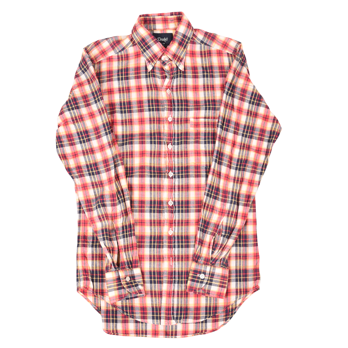 Drakes 'EASYDAY' Check Shirt