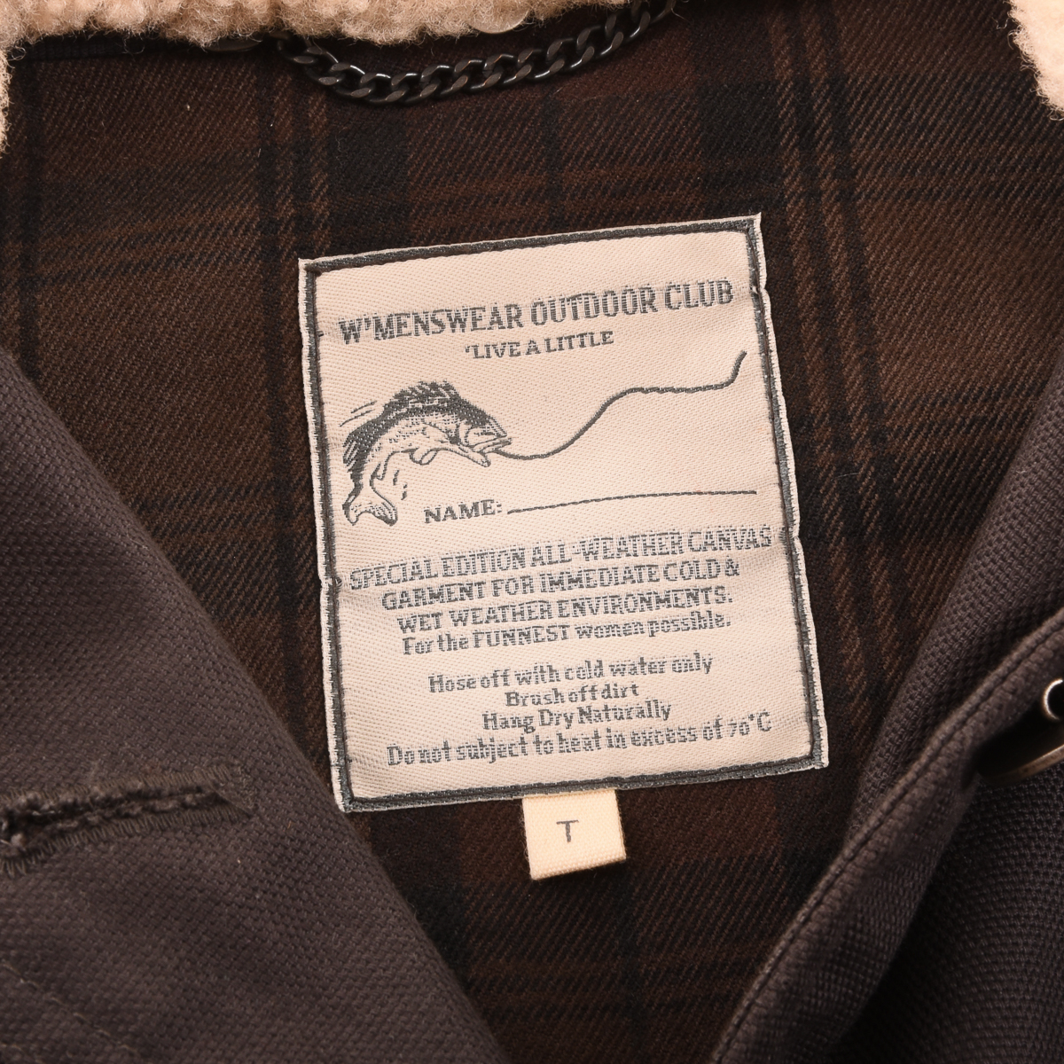 W'Menswear Parka Jacket