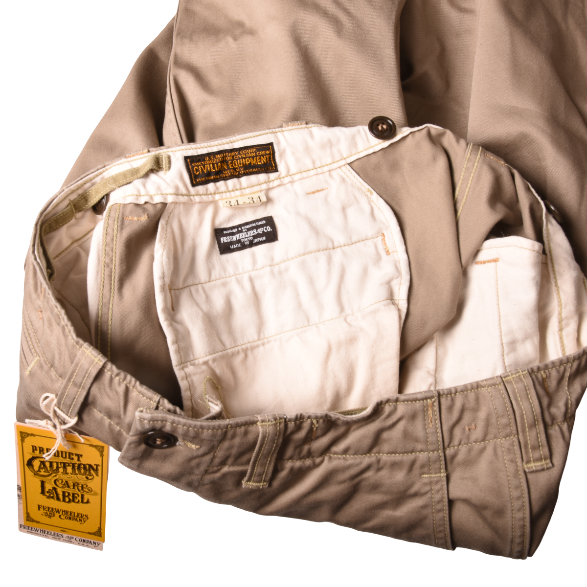 Freewheelers Japan Military Cargo Pants