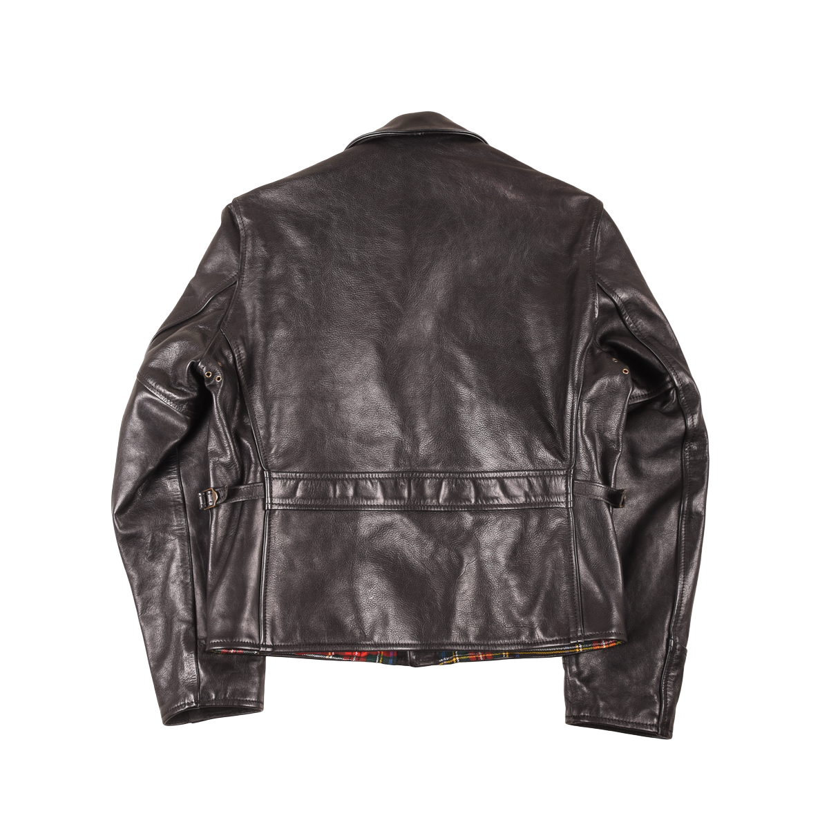 Aero '1950'S Half-Belt' Horsehide Leather Motorcycle Jacket  Made in Scotland