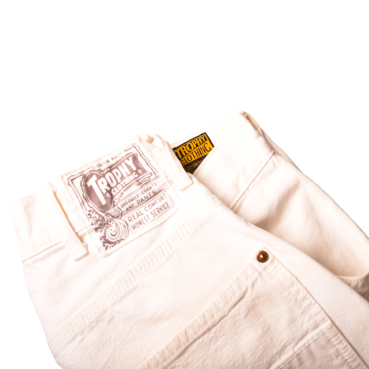 Trophy Clothing Off White Selvedge Denim