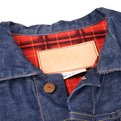 Mister Freedom Blanket Lined Denim Ranch Jacket