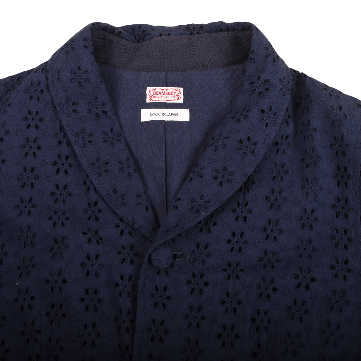 Beams Boy Crochet Jacket